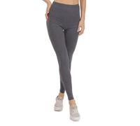 BeLady Damen Leggings Baumwolle G. S-8XL/36-56 Blickdichte Leggins Hose Elastische Leggins Weiche Sporthose für Sport Gym (DE/NL/SE/PL, Numerisch, 42, Regular, Regular, Graphit)