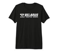 Belarus Bauer Trecker Landwirt Traktor Premium T-Shirt