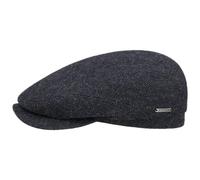 Belfast Classic Wool Flatcap by Stetson schwarz-blau 55 cm