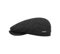 Belfast Classic Wool Flatcap - schwarz-grau / 61 cm