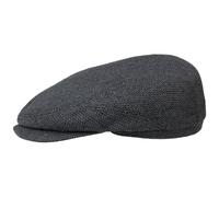Belfast Silk Schiebermütze by Stetson grau-schwarz 61 cm