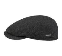 Belfast Vedrick Wool Flatcap by Stetson anthrazit 59 cm