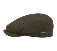 Belfast Vedrick Wool Flatcap by Stetson oliv 58 cm