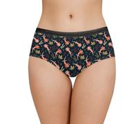 Belidome Damen Unterwäsche Slip Unterhose Übergröße S-5XL Bikini, Axolotl-Stil, 36