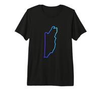 Belize-Karte Belize Proud Premium T-Shirt