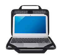 Belkin Air Protect Always-On Slim Laptophülle - Schutzhülle für 11 Zoll Laptops und Chromebooks, langlebiges und leichtes Design mit Schultergurt, ideal für Studenten und Profis, Schwarz