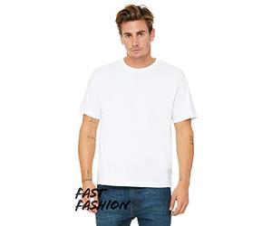 Bella + Canvas Fast Fashion Men's Heavyweight Street T-Shirt L WHITE