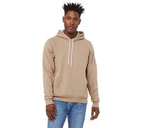 BELLA + CANVAS Unisex Fleece Pullover Hoodie XL TAN