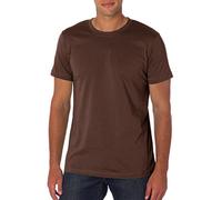 Bella+Canvas: Unisex Jersey Crewneck T-shirt 3001, Größe:L;Farbe:Brown