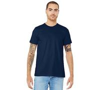 Bella+Canvas: Unisex Jersey Crewneck T-shirt 3001, Größe:L;Farbe:Navy