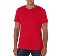 Bella+Canvas: Unisex Jersey Crewneck T-shirt 3001, Größe:L;Farbe:Red