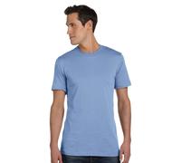 BELLA+CANVAS Unisex Jersey Kurzarm-T-Shirt Ozeanblau