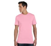 Bella Canvas Unisex Jersey Kurzarm-T-Shirt Pink Small