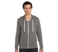 Bella + Canvas Unisex Triblend Sponge Fleece Full-Zip Hoodie XS GRAU TRIBLEND