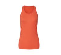 BELLA + CANVAS Women's Flowy Racerback Tank S CORAL