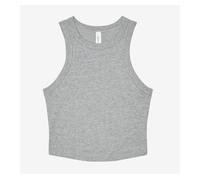 BELLA + CANVAS WOMEN'S MICRO RIB RACER TANK M ATHLETIC HEATHER