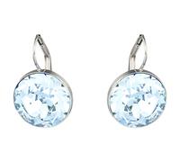 Bella Drop-Ohrhänger, Blau, Rhodiniert OS