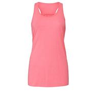 Bella - Flowy Racerback Tank Top Neon Pink - Gr. - L