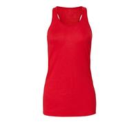 Bella - Flowy Racerback Tank Top Red - Gr. - L
