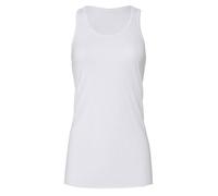 Bella - Flowy Racerback Tank Top White - Gr. - M
