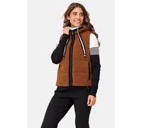 Bella Hoody Vest Weste Damen - pecan - XS