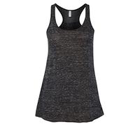 Bella - Flowy Racerback Tank Top Dark Grey Heather - Gr. - L