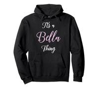 Bella Name Personalisierte Frauen Cute Pink Girl Pullover Hoodie