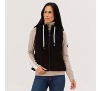 Bella Vest Fleeceweste Damen - black - S