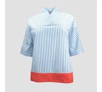 bellaLEYK Kimonobluse YinYang Blau 34