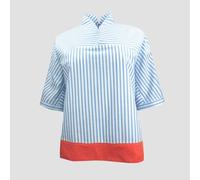 bellaLEYK Kimonobluse YinYang Blau 42