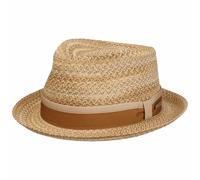 Bellano Toyo Player Strohhut by Stetson beige-braun S (54-55 cm)