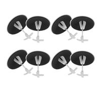 BELLIFFY 8 Stück Garnrollenhalter für Elektrische Nähmaschinen und Overlock Stabiler Kunststoff Garnständer mit Schwamm Organizer gegen Verheddern Vielseitiger Garnrollenorganizer für