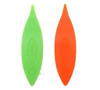 BELLIFFY Kunststoff Shuttle Klöppelschiffchen 2 Stück Selbstgemacht Nähwerkzeug für Spitzenherstellung Vielseitiges Web und Strickzubehör Langlebiges Handwerksgerät für Bastler