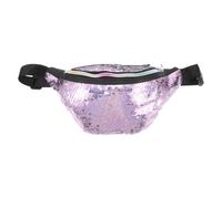 BELLIFFY Strandtasche Umhängetasche für Damen Meerjungfrauen Kosmetiktasche, Pailletten, leicht, Polyester und PU, für Reisen, Partys und den Alltag, 11.02X5.91X3.15In