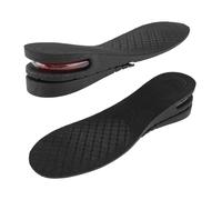 BELLIFFY Unsichtbare Schuherhöhungen 1 Paar Höhenvergrößernde Einlegesohlen für Schuhe Mehrschichtig Stoßdämpfend mit 3-Loch Design für Herren und Damen