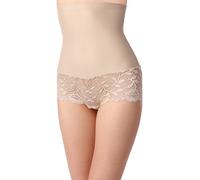 Bellivalini Damen Slip Miederslip figurformend Bauch Weg Effekt Shapewear BLV50-104 (Beige, XL)