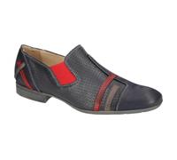 Bello BL187 navy dunkel-blau - elegante Slipper für Herren - Größe 40