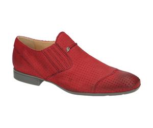 Bello Schuhe Slipper rosso rot BL197 - Größe 40.5