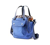 Bellroy Cinch Bucket Bag (kompakte, leichte 9-Liter-Umhängetasche mit externer Organisation, innerer Reißverschlusstasche, verstellbarem Schulterriemen und drei Tragemöglichkeiten) - DenimBlue
