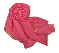 BellyLady Bauchtanz Schleier Chiffon Handgemacht RosaRot