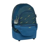 Belmil 2-IN-1 Schultasche & Gürteltasche 2-teilig Orion Blue