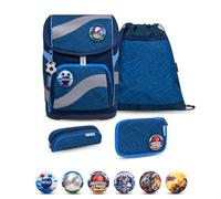 Belmil 405-51 Schulranzen Set 4 - teilig (Blue Motion 2025)