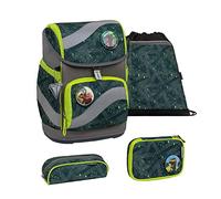 Belmil 405-51 Schulranzen Set 4 - teilig (Green Splash)