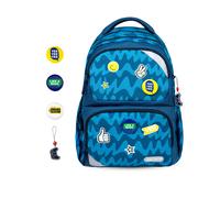 Belmil Maxi Pack Schulrucksack mit Brustgurt 2tlg. Set - "Play" Play Koffer24