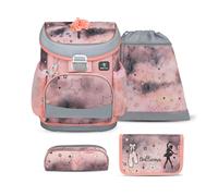 Belmil Mini-Fit Schulranzen Set 4 -teilig (405-33/AG/S) (Rose Ballet)