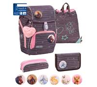 Belmil - Belmil Premium Comfy Plus Mint Schulra nzen-Set 5-tlg Koffer24