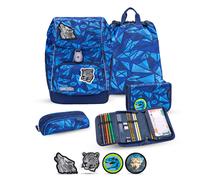Belmil - Belmil Premium Comfy Plus Schulranzenset 5-teilig - Glacier Blue Koffer24