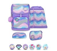 Belmil - Belmil Smarty ergonomisches Schulranzenset 5tlg. - Rainbow Land Koffer24