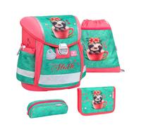 Belmil Classy ergonomisches Schulranzen-Set 4-teilig - Cute Sloth Cute Sloth Koffer24
