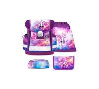 Belmil Classy ergonomisches Schulranzen-Set 4-teilig Einhorn Schulranzen Set